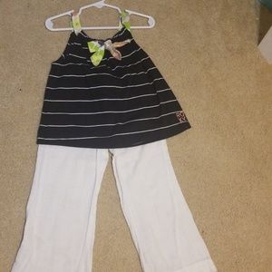 Girl Roxy Top and Pant set